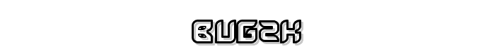 Bug2K font
