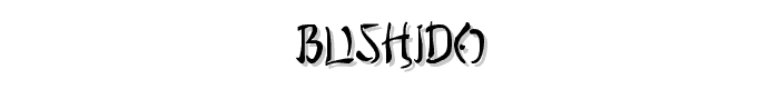 Bushido font