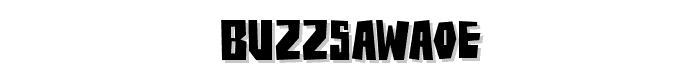 BuzzSawAOE font