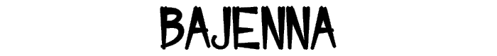 bajenna font