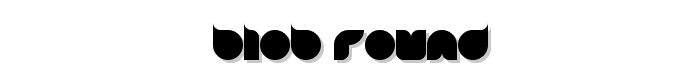 blob%20round font