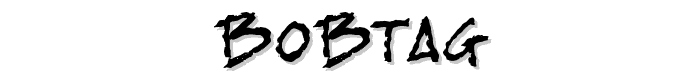 bobTag font