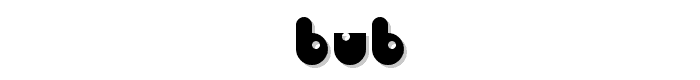 bub font
