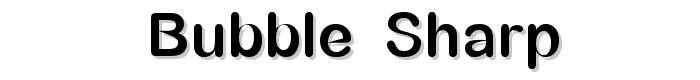 bubble%20sharp font