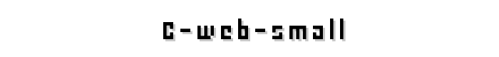 C Web Small font