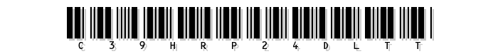 C39HrP24DlTt font