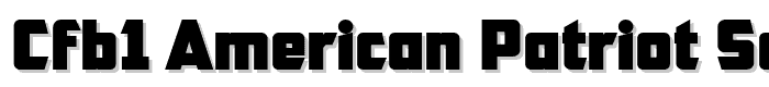 CFB1%20American%20Patriot%20SOLID%202%20Normal%20Italic font