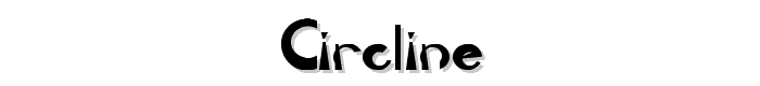 CIRCLINE font
