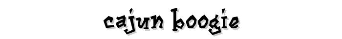 Cajun%20Boogie font