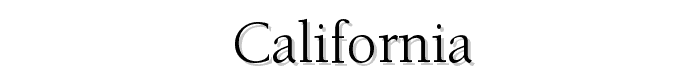 California font