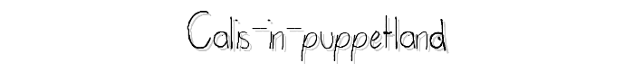 Calis%20in%20Puppetland font