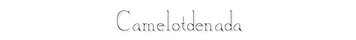 CamelotDeNada font