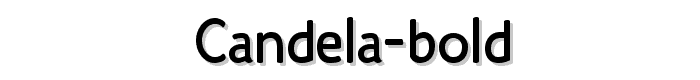 Candela-Bold font