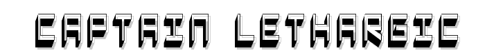 Captain%20Lethargic font