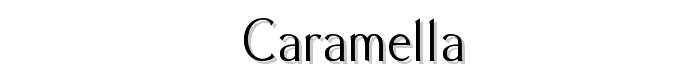 Caramella font