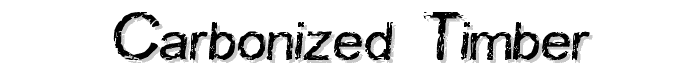 Carbonized%20Timber font