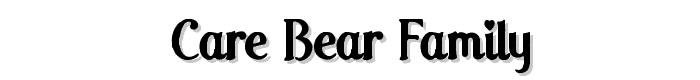 Care%20Bear%20Family font