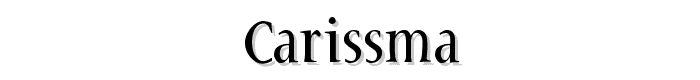 Carissma font