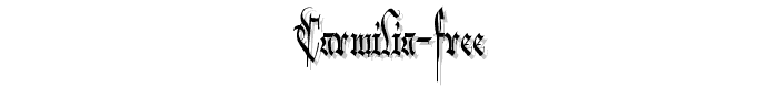Carmilia-Free font