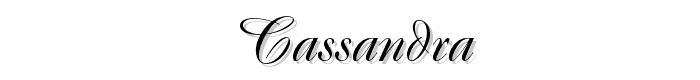 Cassandra font