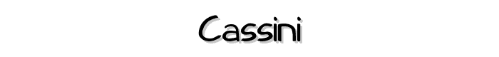 Cassini font