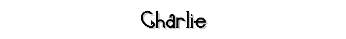 Charlie font