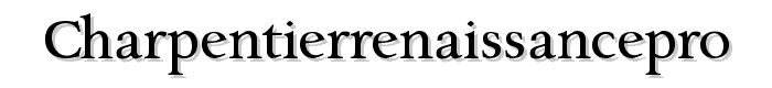 CharpentierRenaissancePro font