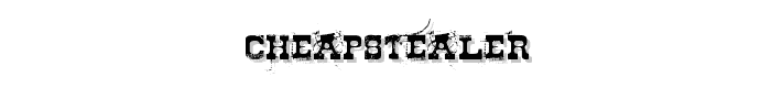 Cheapstealer font