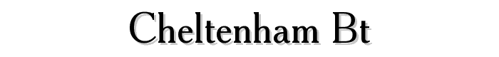 Cheltenham%20BT font