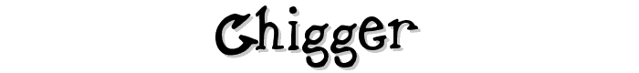 Chigger font