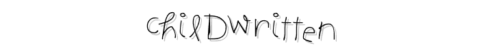 ChildWritten font