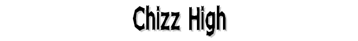 Chizz%20High font