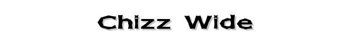 Chizz%20Wide font