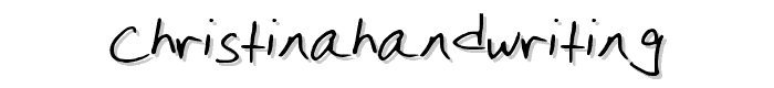 ChristinaHandwriting font