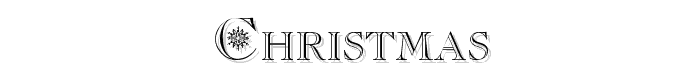 Christmas font