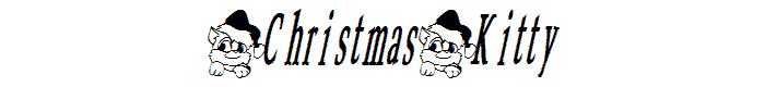 ChristmasKitty font