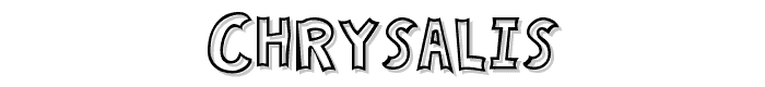 Chrysalis font