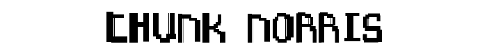 Chunk%20Norris font