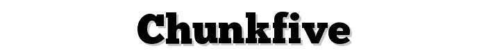 ChunkFive font