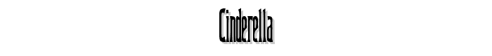 Cinderella font