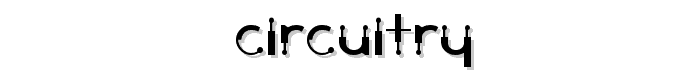 Circuitry font
