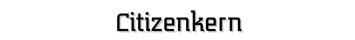 CitizenKern font