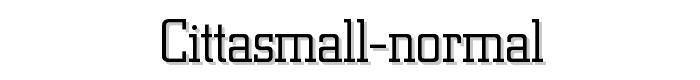 CittaSmall%20Normal font