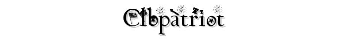 ClbPatriot font