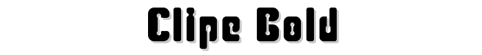 Clipe Bold font