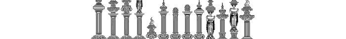 Columns font