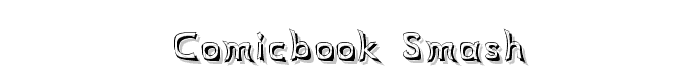 Comicbook Smash font