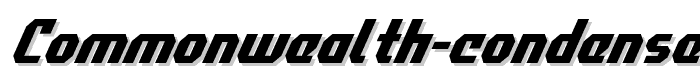 Commonwealth%20Condensed%20Italic font