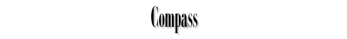 Compass font