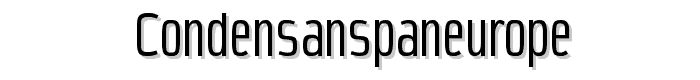 CondensansPaneurope font